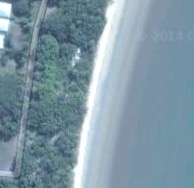 aerial shot of Wonga Beach