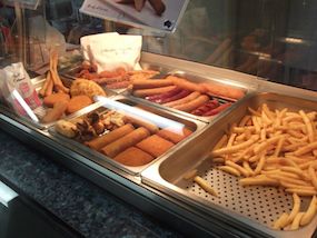 Caltex servo take away